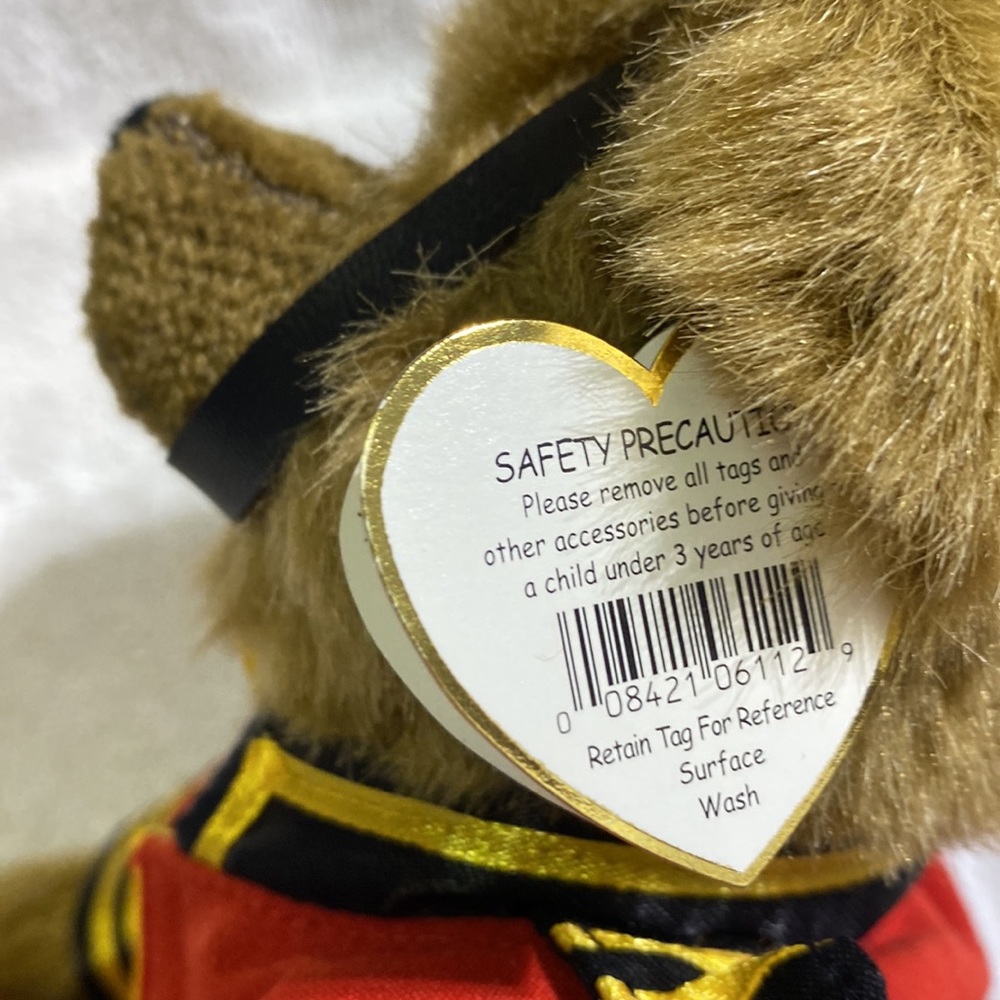 Rare Vintage TY 1993 Beenie Baby “Malcolm” Bear - Picture 5 of 7